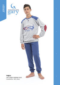 PIGIAMA RAGAZZO M/L P40014 Tellini S.r.l. Ingrosso Abbigliamento